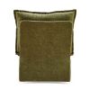 Detachable Green Chenille Single 360 Swivel Rocking Rocker,360 Swivel Sofa Chair & Single Sofa Lounge, Comfortable Seating for Living Room & Bedroom