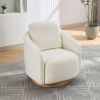 30.3"W Swivel Accent Barrel Chair and Comfy Round Accent Single Sofa Chair, 360 Degree Club Chair