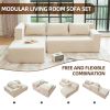 Sectional Couch Covers L Shape Sofa Covers, 2 Pcs Anti-Slip Sofa for 3 + 3 Seaters Chaise Cushion Couch with Pillowcases