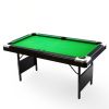 5.5FT Billiard Table, 1.67M pool table,billiards,5.5FT game table,Children's game table,table games,family movement, children's billiard table