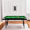 5.5FT Billiard Table, 1.67M pool table,billiards,5.5FT game table,Children's game table,table games,family movement, children's billiard table